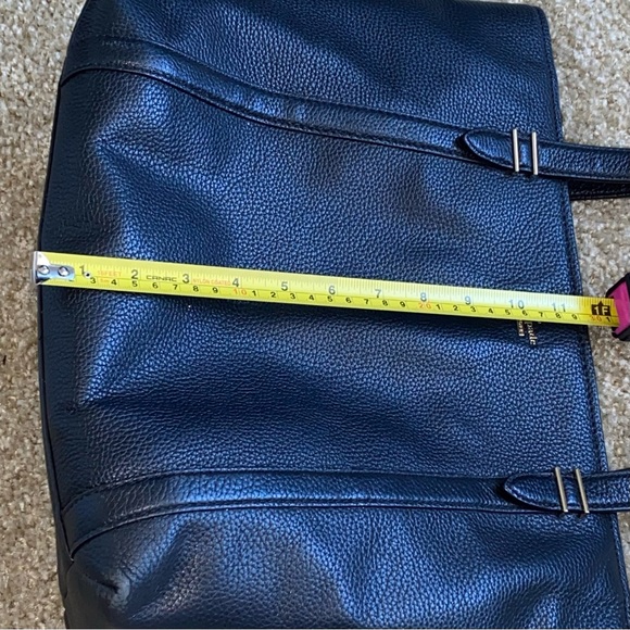 Classic Black Leather Kate Spade Tote Bag - Picture 10 of 14